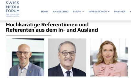 Swiss Media Forum – Der Schweizer Medienkongress