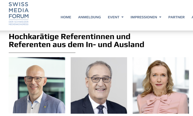 Swiss Media Forum – Der Schweizer Medienkongress